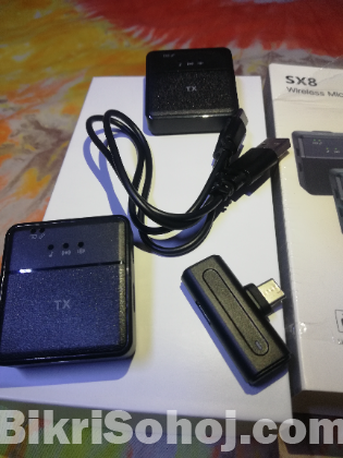 ওয়ারলেস মাইক্রোফোন SX8